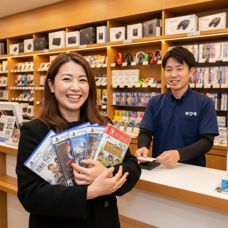 ゲームソフトをまとめて高く売る方法【2026年最新版】｜PS4・PS5・Switch買取相場完全ガイド