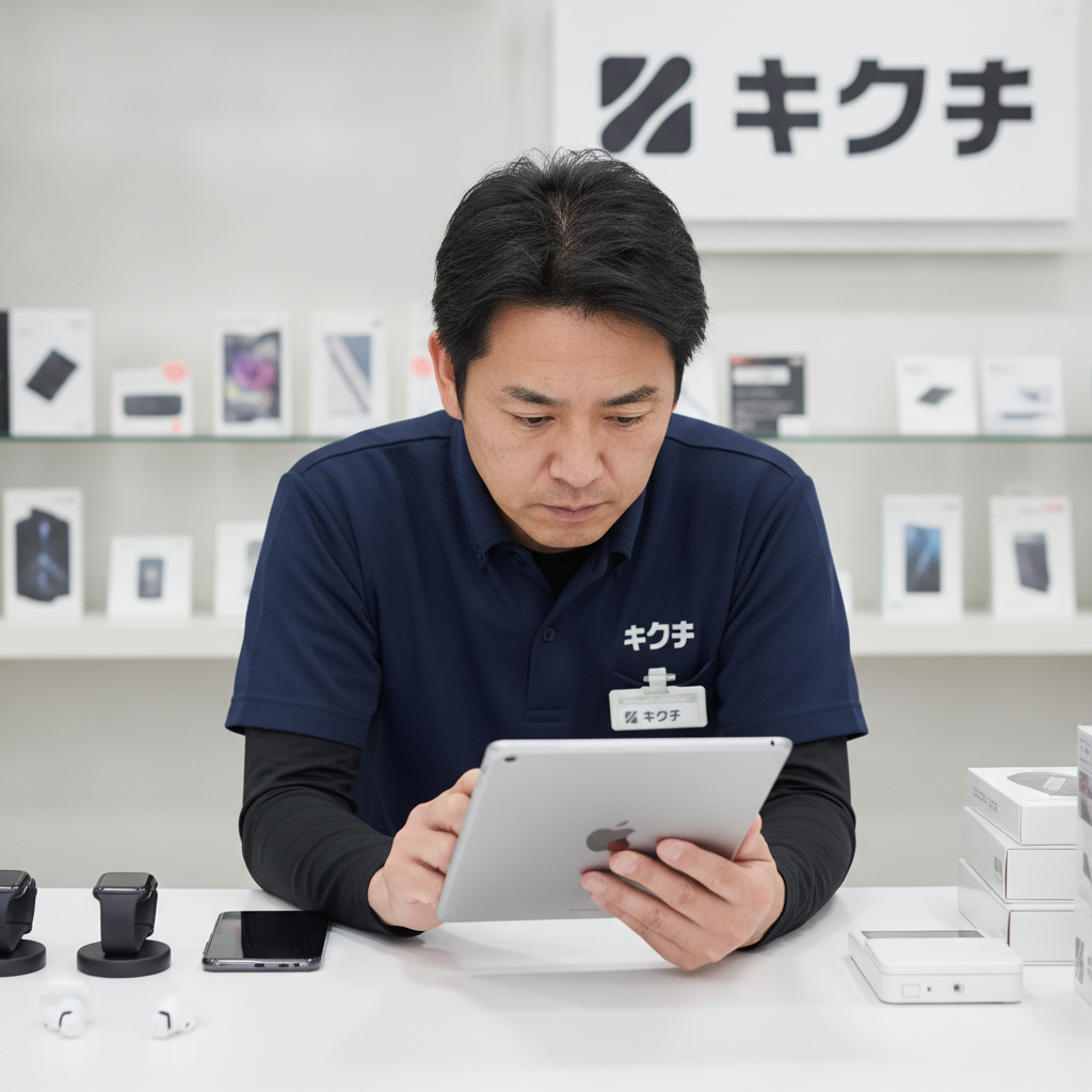 iPad買取査定スタッフ