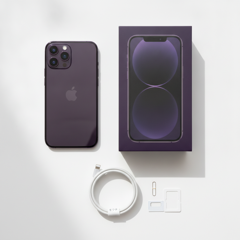 iPhone 14 Proの付属品一式(本体・箱・ケーブル)