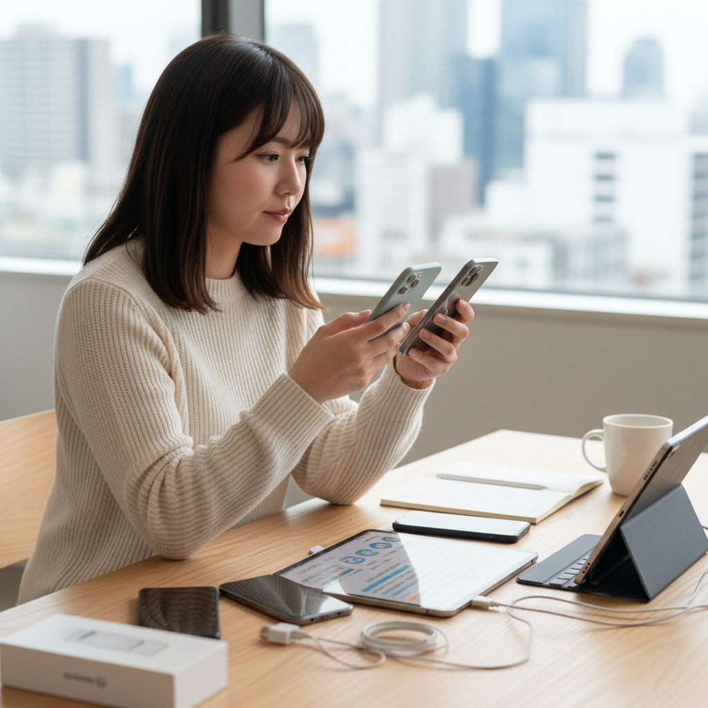 買取の様子