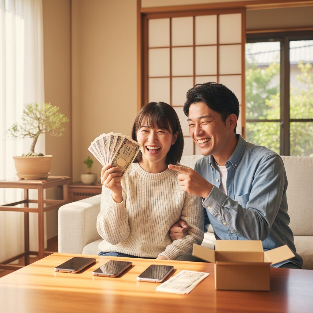 買取の様子