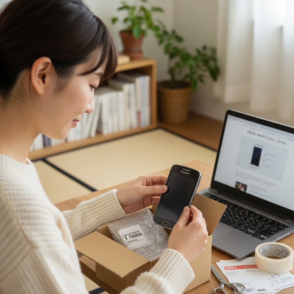 買取の様子