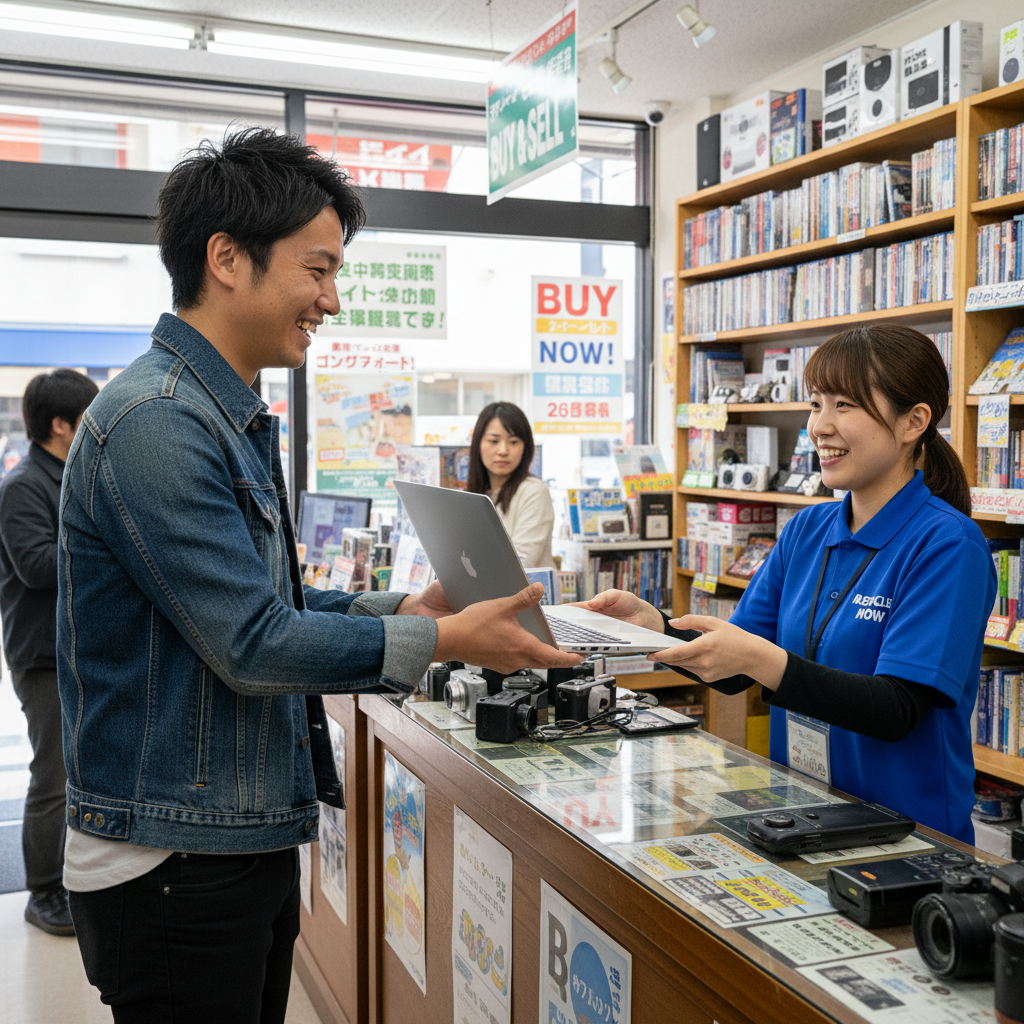 買取の様子
