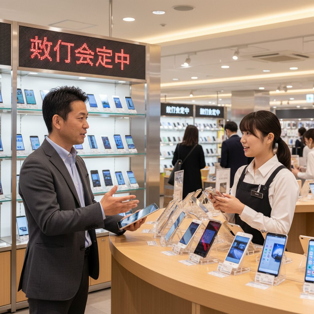 買取の様子