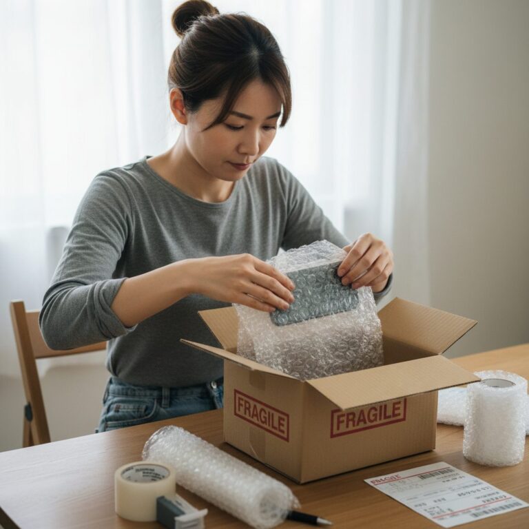 宅配買取で梱包が心配！破損した場合の補償と保険について
