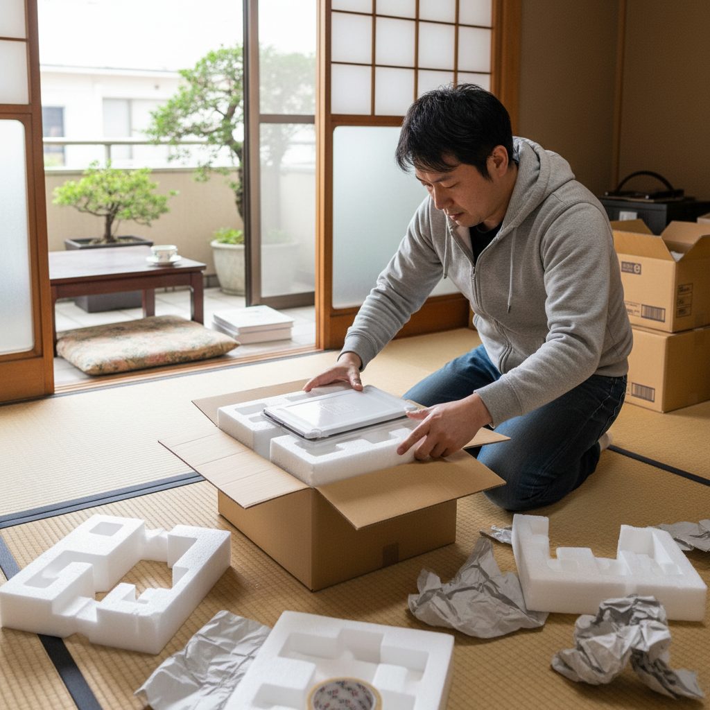 買取の様子