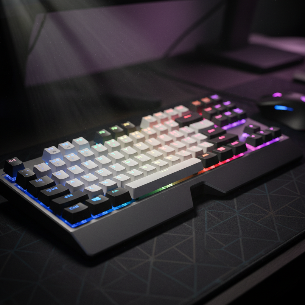 RGBメカニカルキーボード
