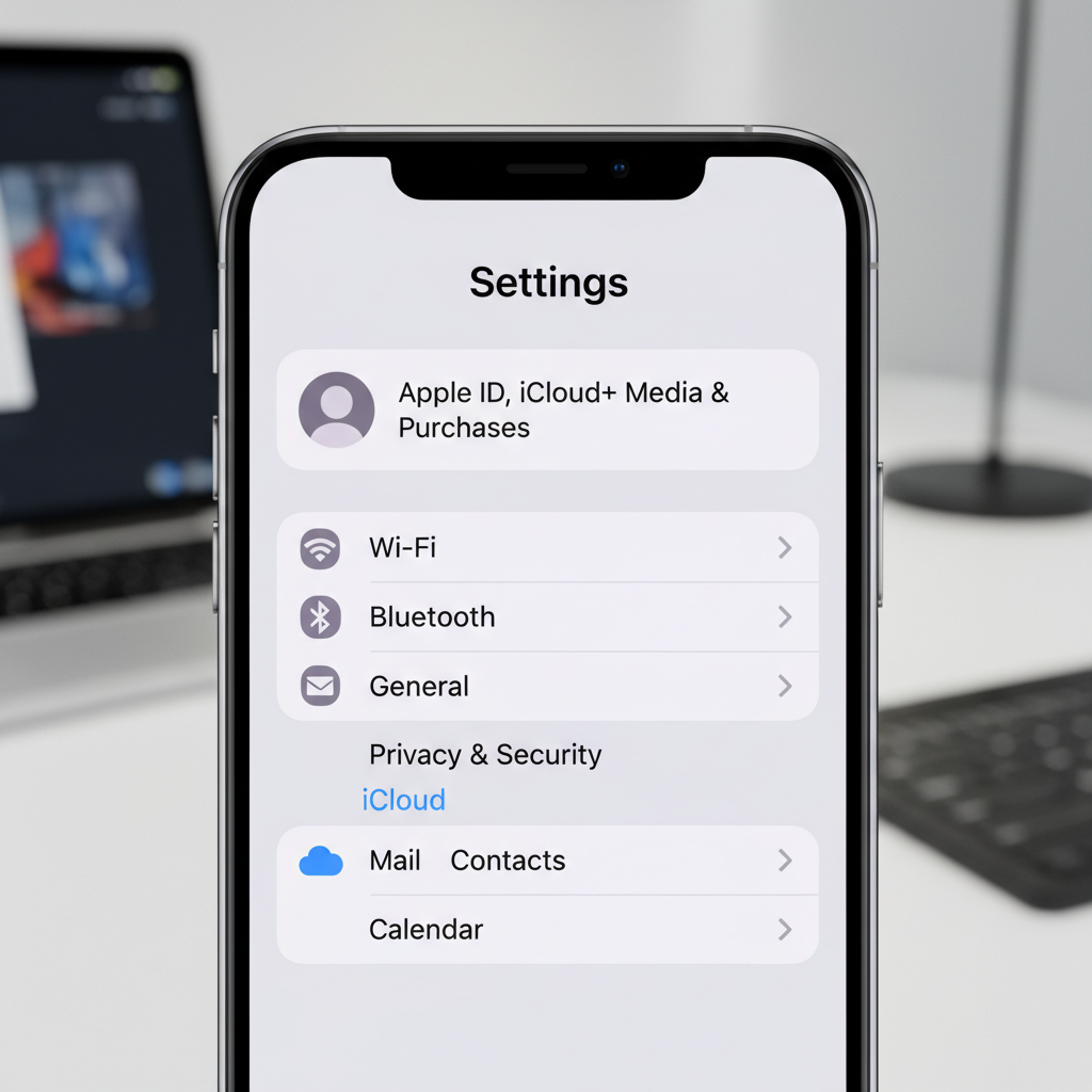 iPhone 設定 Apple ID