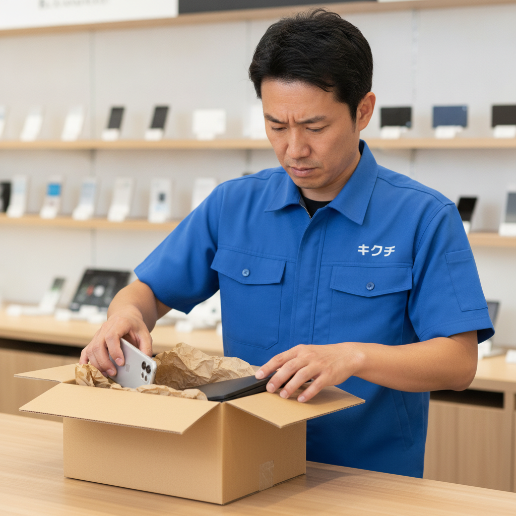 郵送買取の梱包