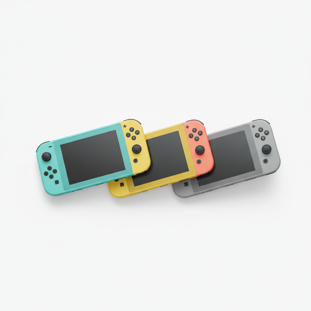 Nintendo Switch Lite各カラーバリエーション