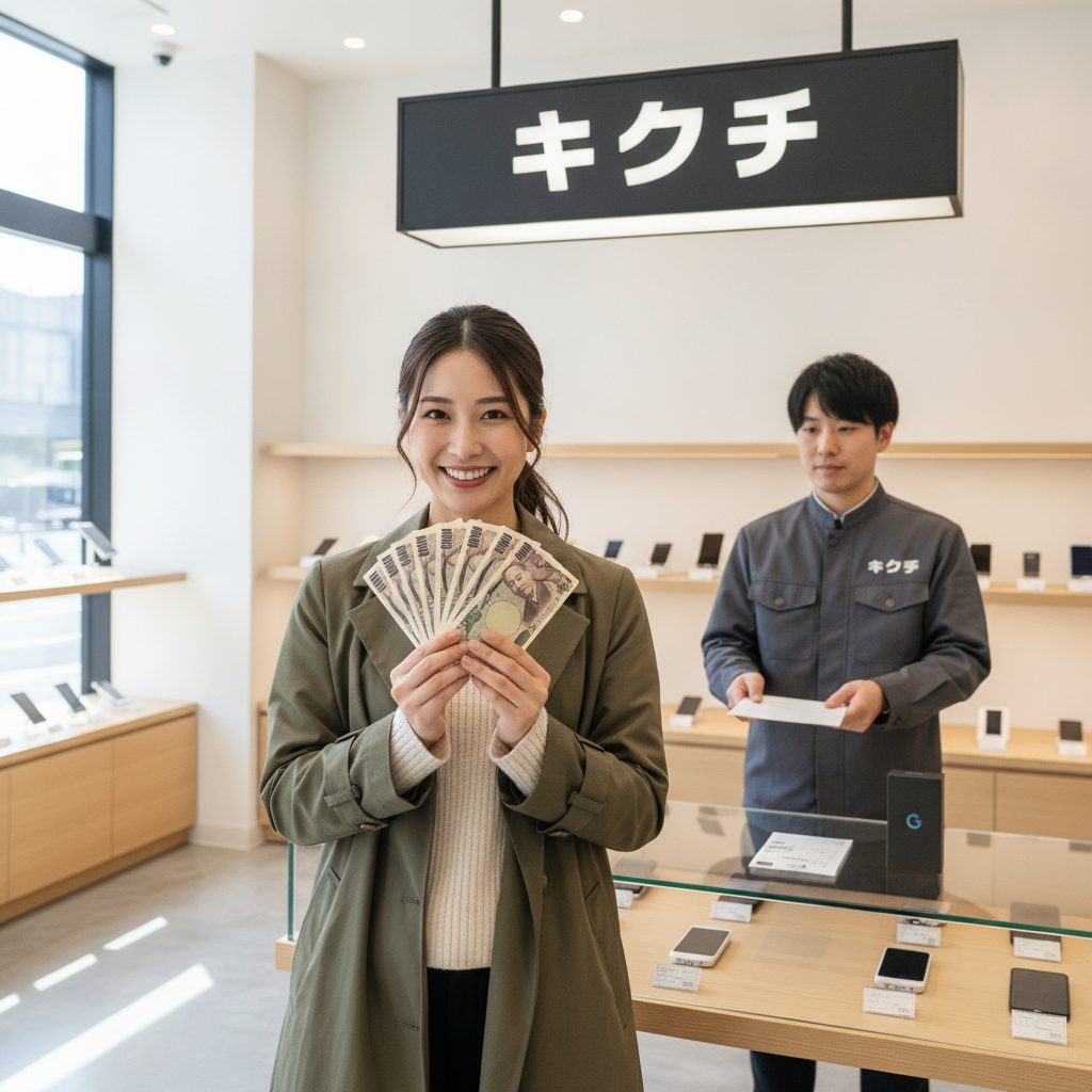 Google Pixel 9買取の様子