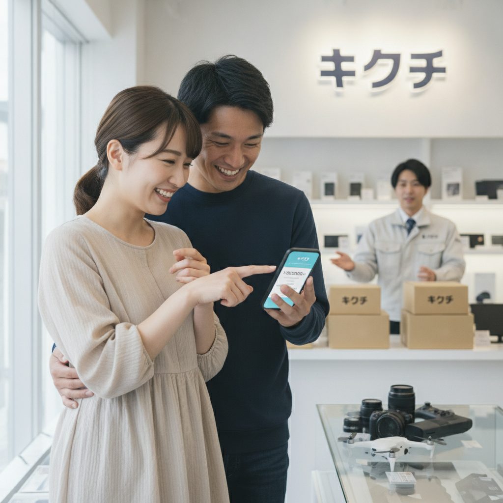 お盆前の断捨離買取の様子