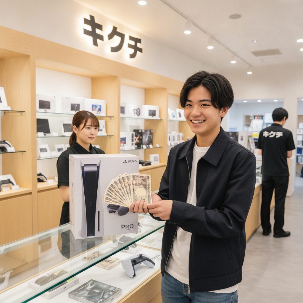 PS5 Pro買取の様子