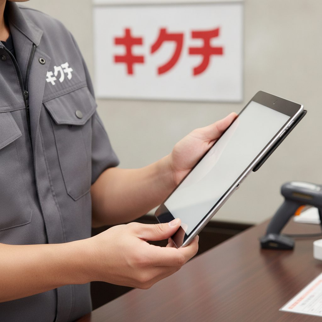 iPad Air iPad Pro買取の様子