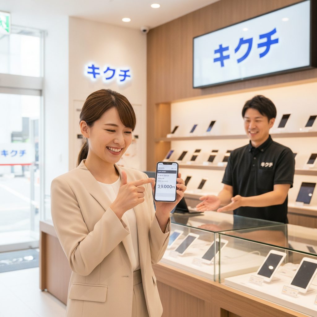 iPad Air iPad Pro買取の様子