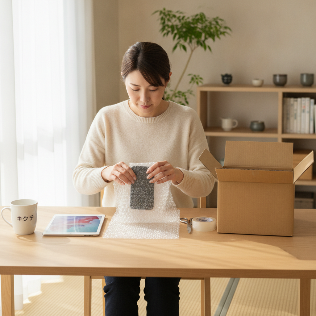 郵送買取なら自宅で梱包して送るだけ。全国どこからでも利用できます